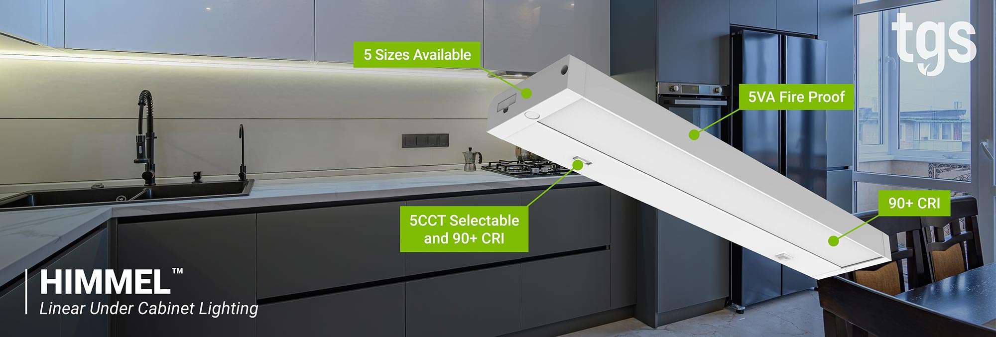 HIMMEL Linear Under Cabinet Lighting